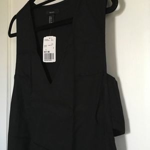 Forever21 Black Midi Dress, Large